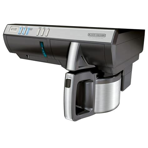Designed to last and perform, this <strong>coffee</strong> grinder frees up additional counter space in your kitchen. . Black and decker spacemaker coffee maker